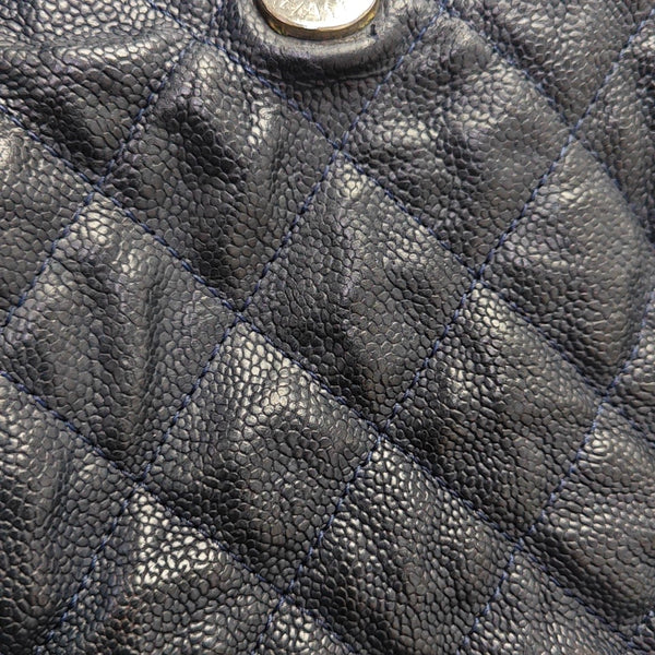 FRENCH RIVIERA Quilted Grained Calfskin Blue