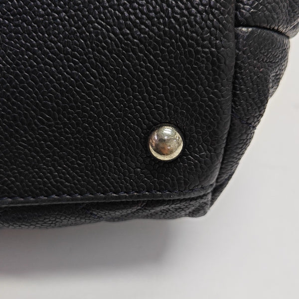 FRENCH RIVIERA Quilted Grained Calfskin Blue