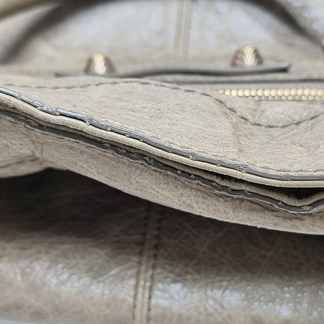 Classic City Medium Lambskin Brown