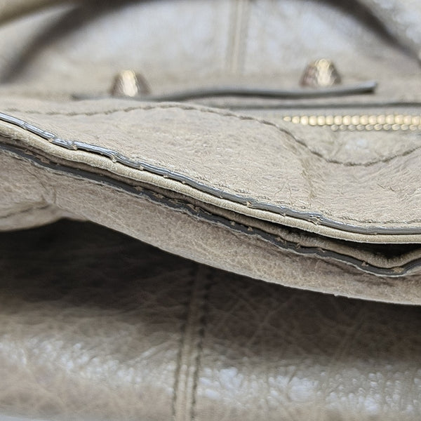 Classic City Medium Lambskin Brown