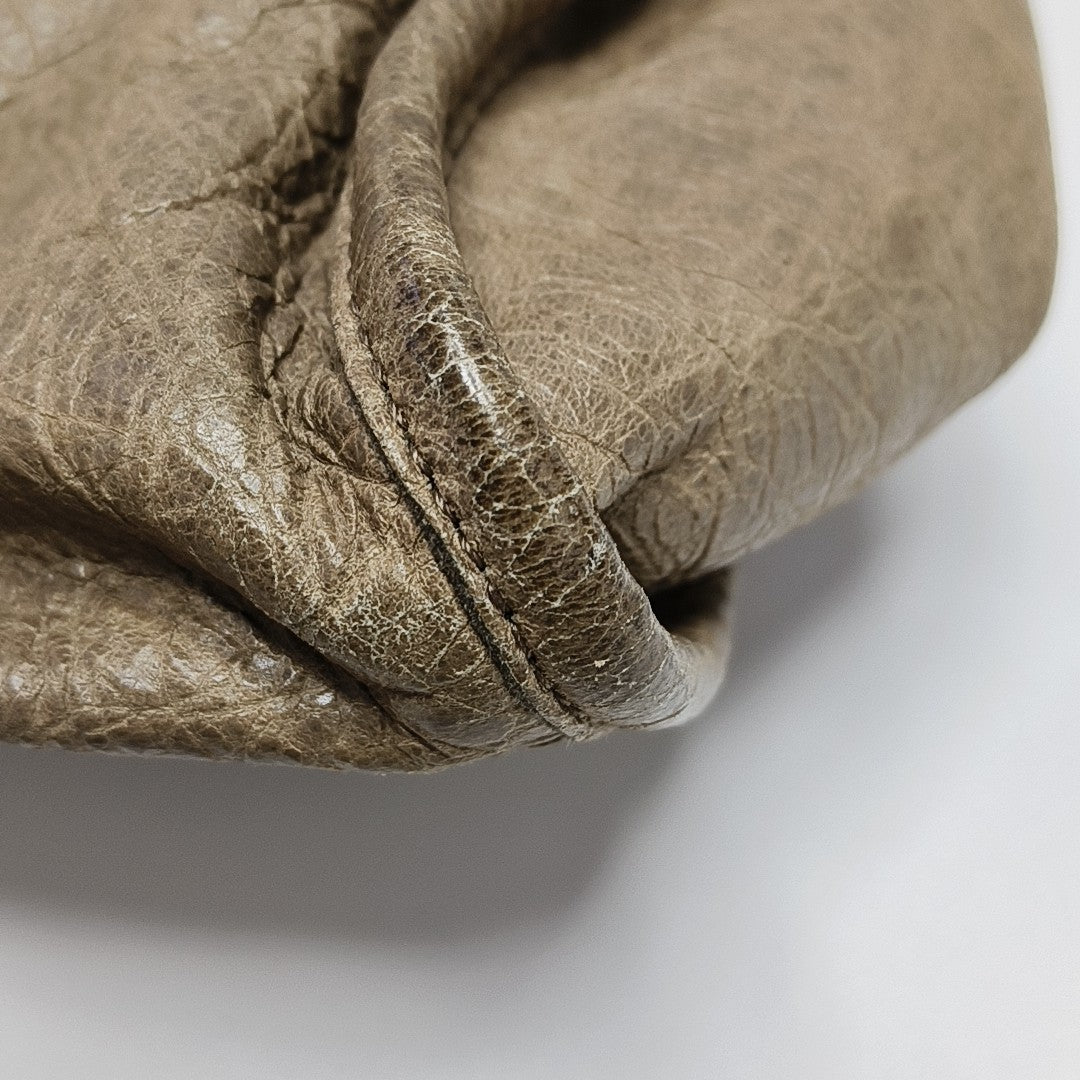 Classic City Medium Lambskin Brown