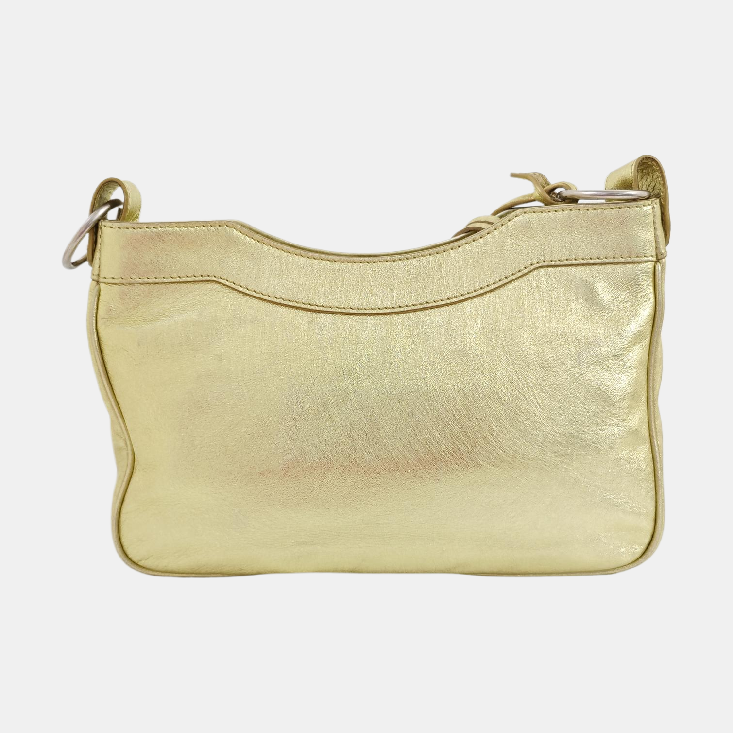 Classic City Mini Lambskin Gold