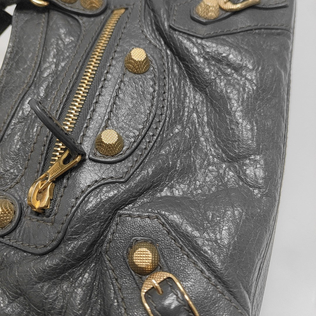 Classic City Mini Lambskin Gray