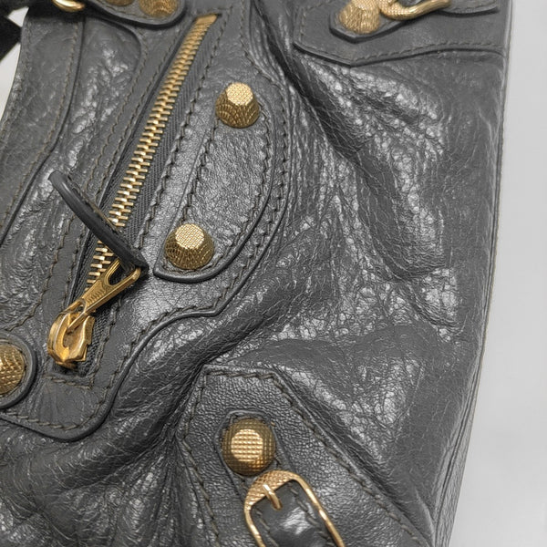 Classic City Mini Lambskin Gray