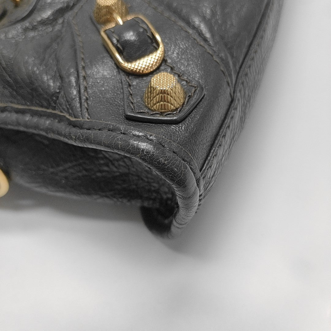 Classic City Mini Lambskin Gray