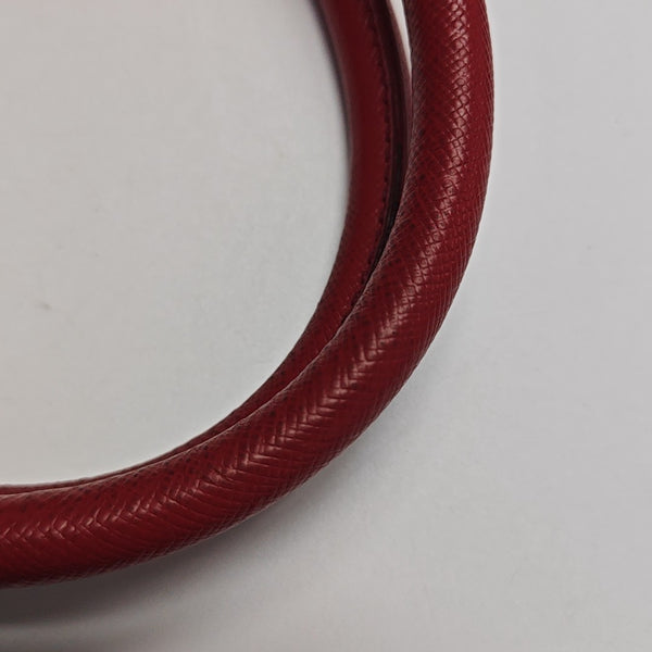 Galleria Extra Large Saffiano Calfskin Red