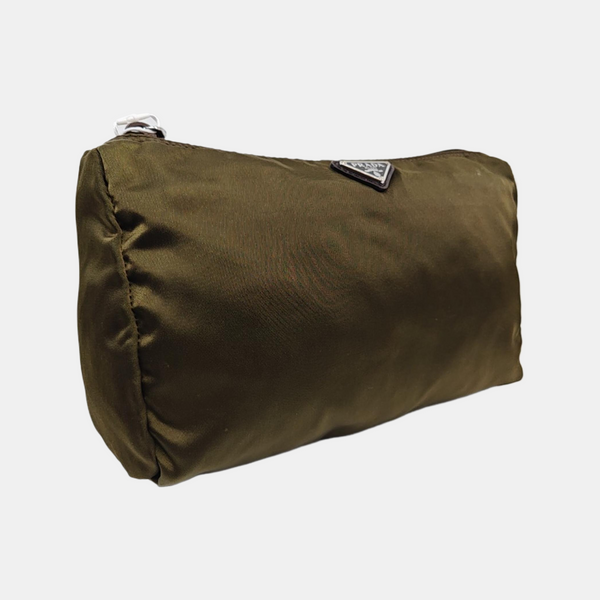 Nylon Clutch Green