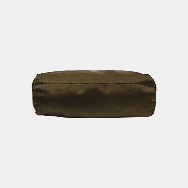 Nylon Clutch Green