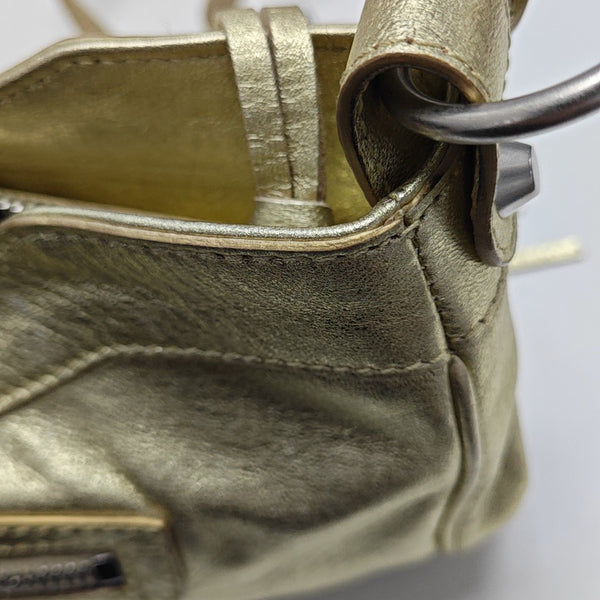 Classic City Mini Lambskin Gold