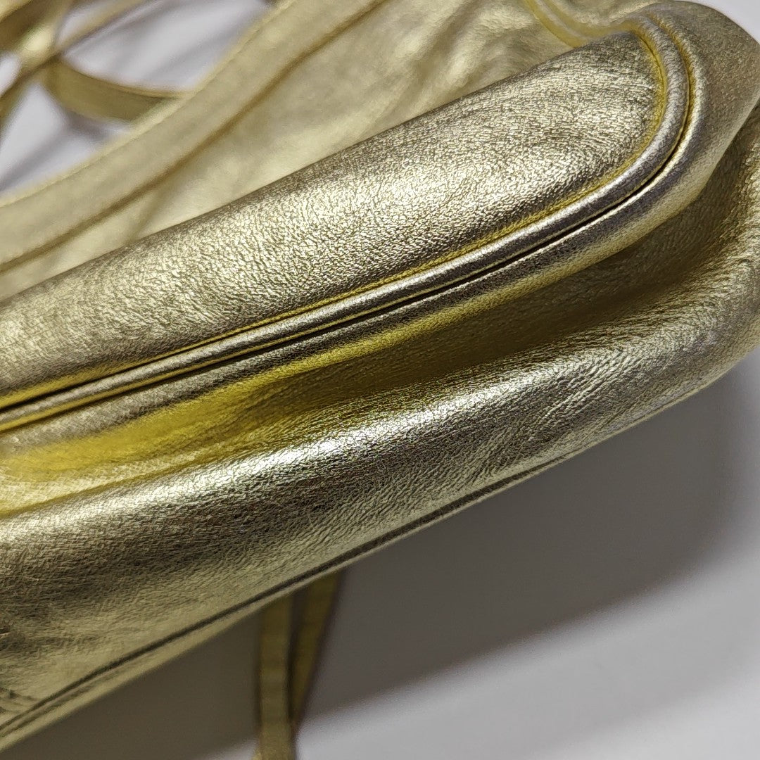 Classic City Mini Lambskin Gold