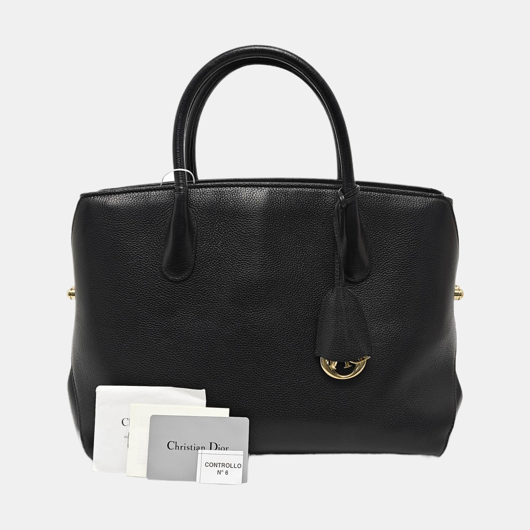 Bar Calfskin Black