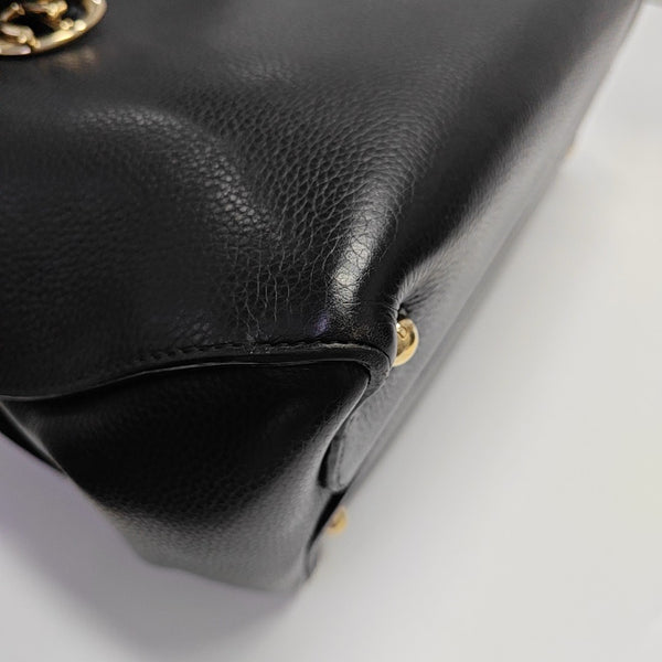 Bar Calfskin Black
