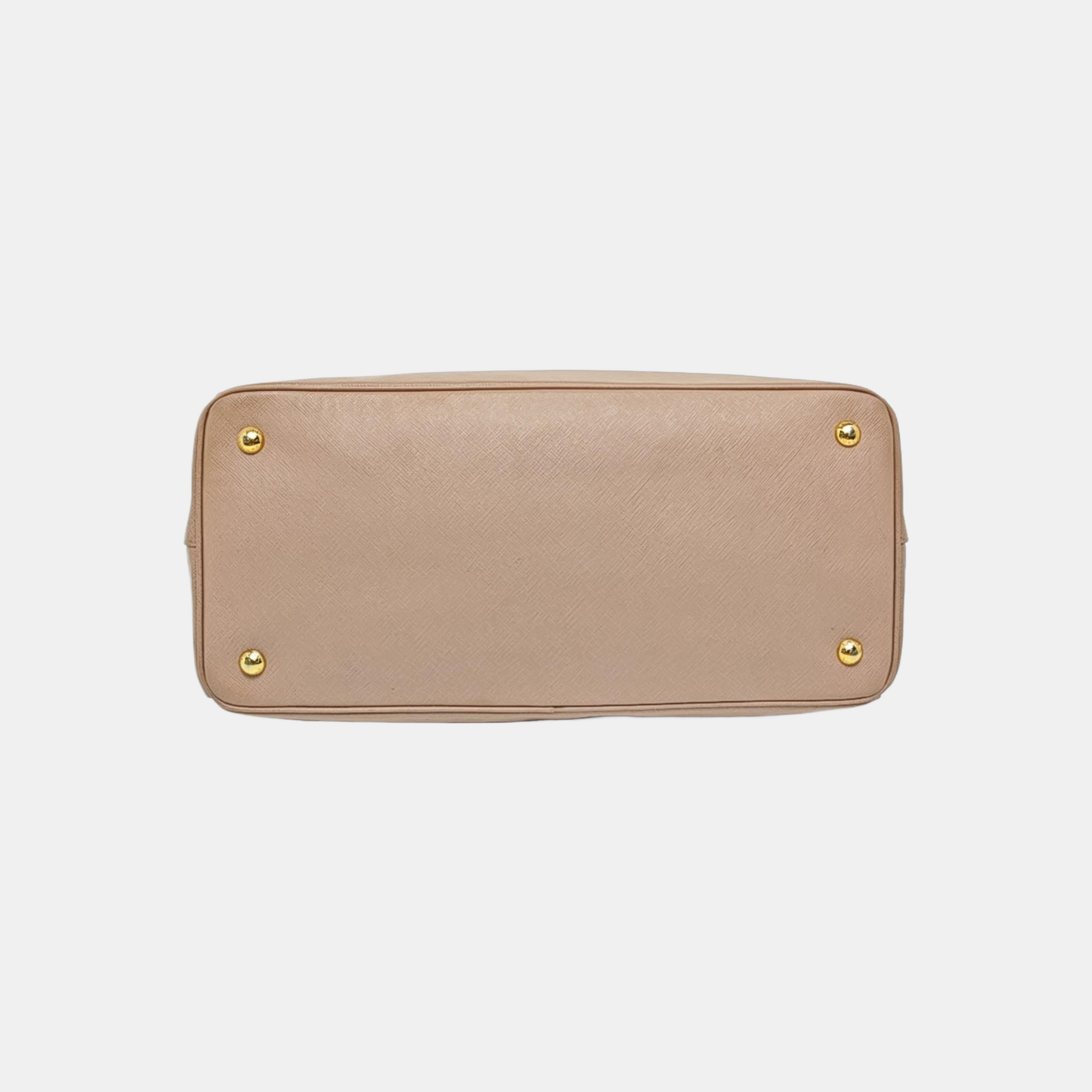 Galleria Large Saffiano Calfskin Pink