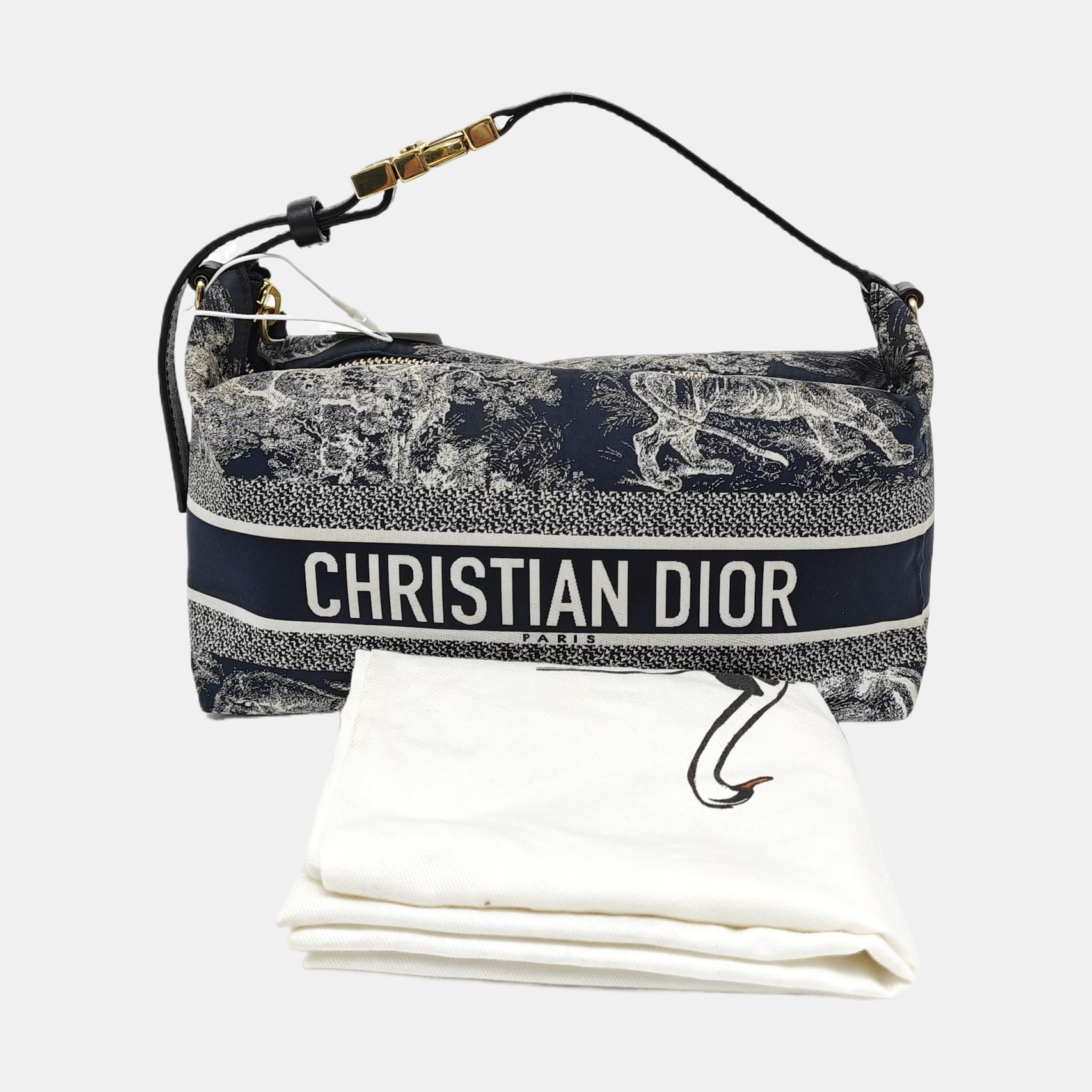 Diortravel Nomad Medium Fabric Blue