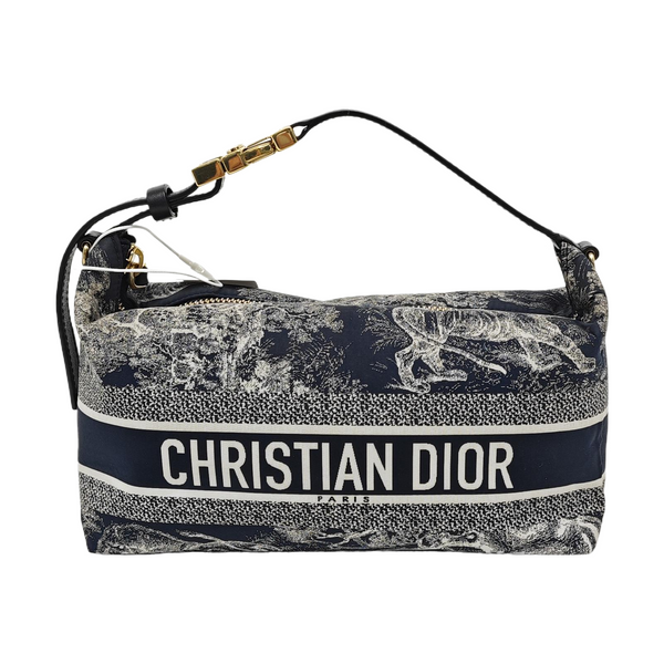 Diortravel Nomad Medium Fabric Blue