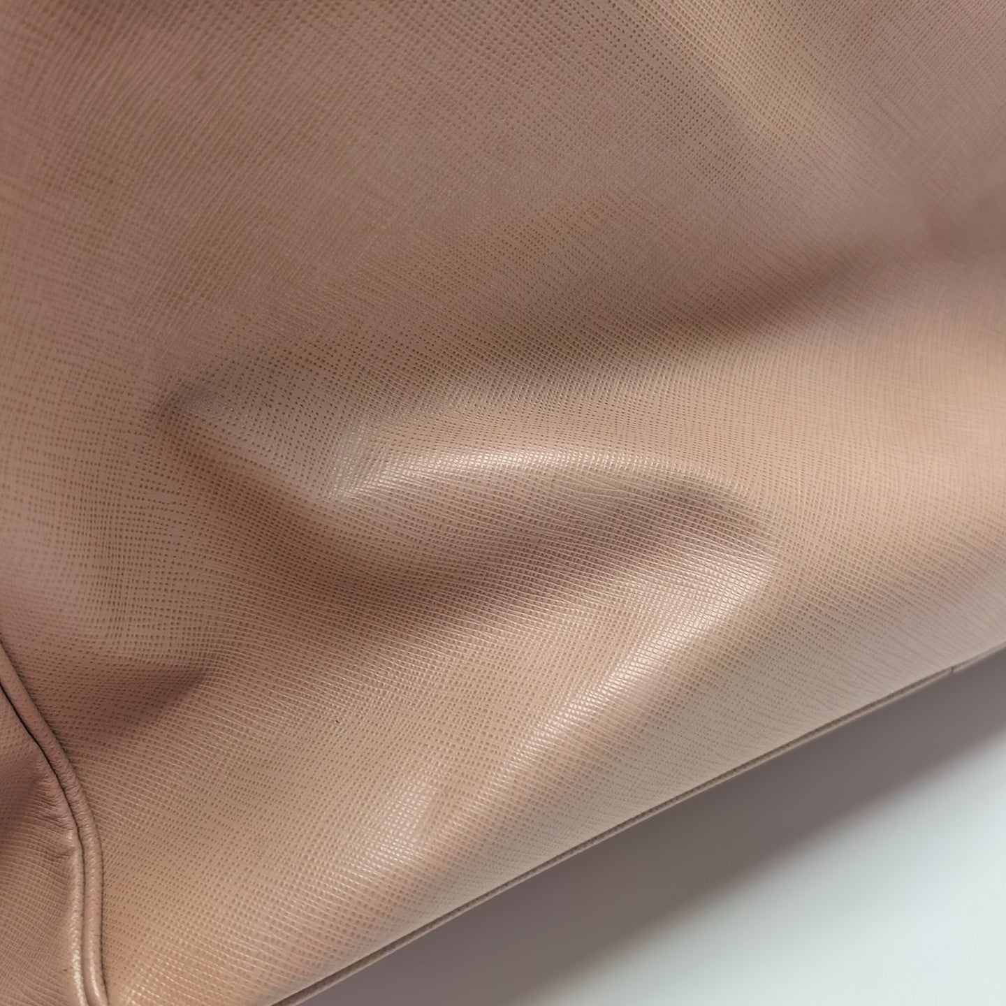 Galleria Large Saffiano Calfskin Pink