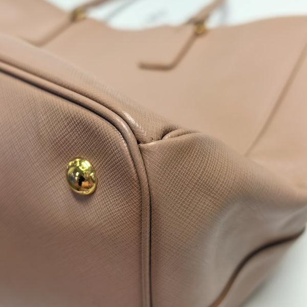 Galleria Large Saffiano Calfskin Pink