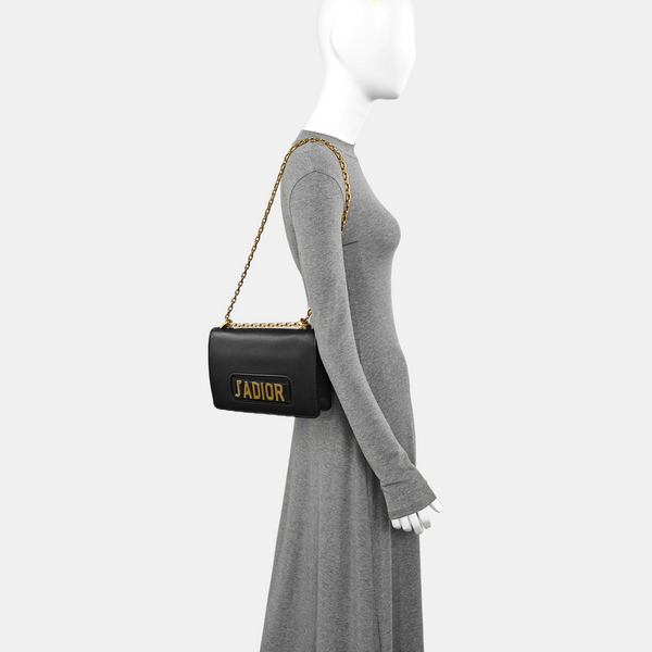 J'adior Calfskin Black