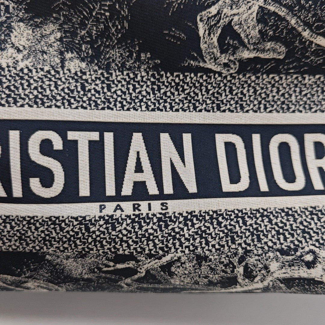Diortravel Nomad Medium Fabric Blue