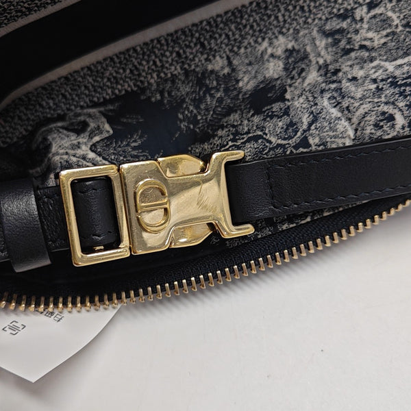 Diortravel Nomad Medium Fabric Blue