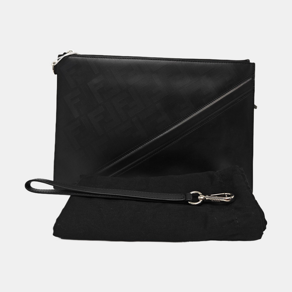 Calfskin Clutch Black