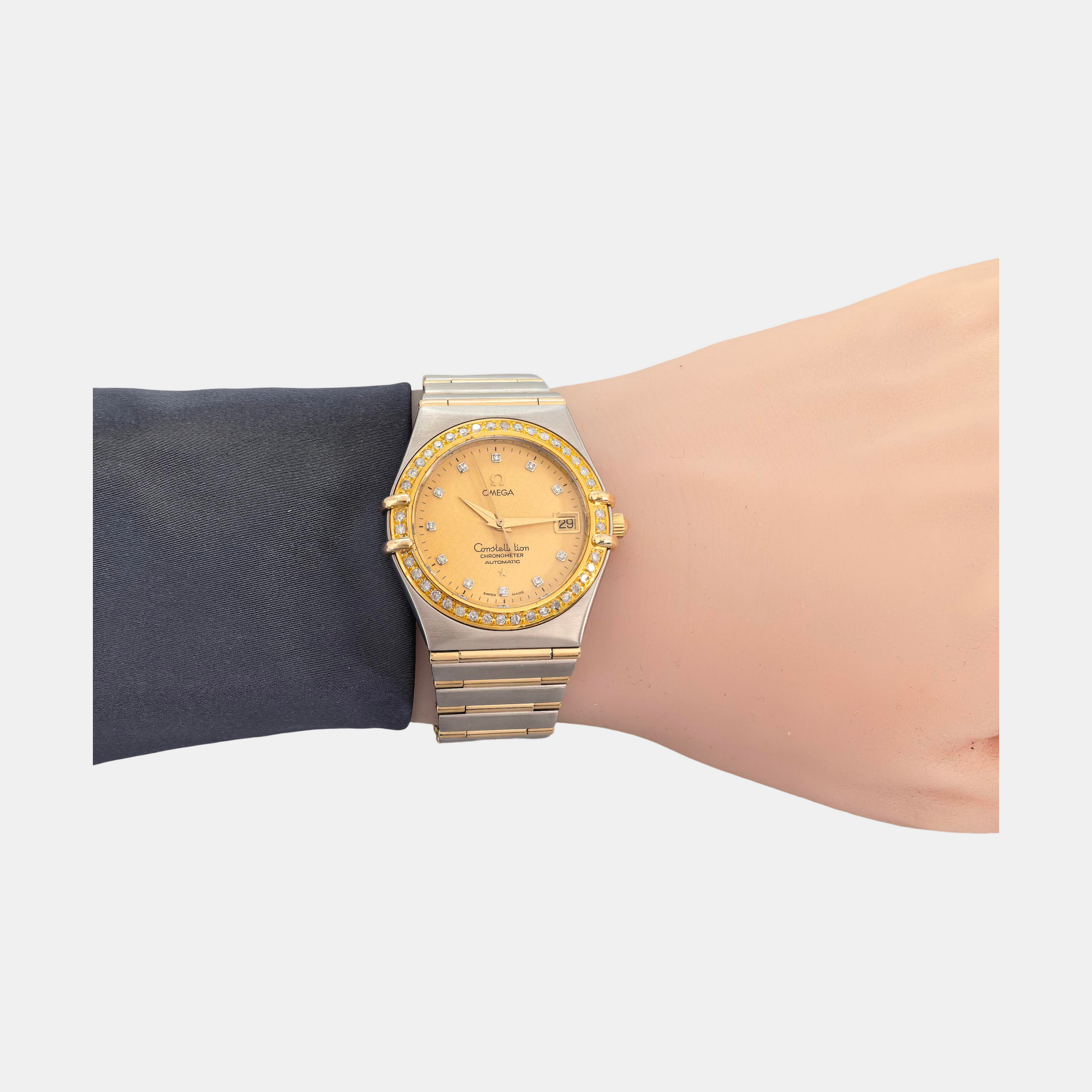 Constellation 35.5mm Gold Automatic Watch
