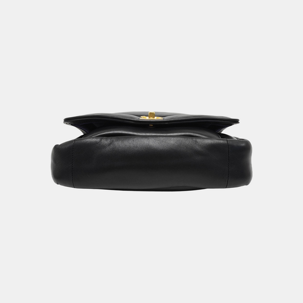 Vintage Puffy Lambskin Black