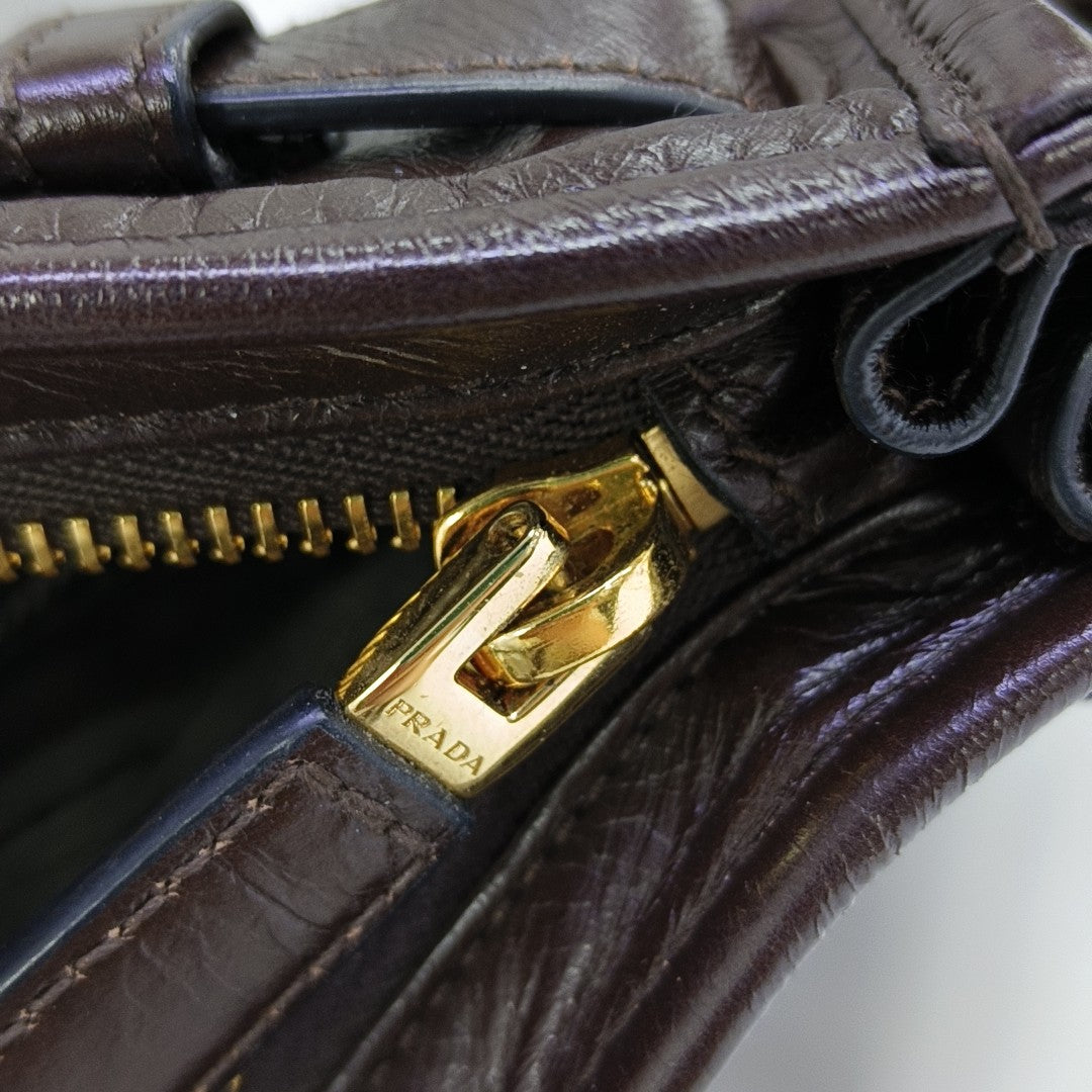 Bonnie Large Calfskin Brown