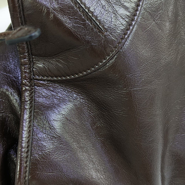 Bonnie Large Calfskin Brown