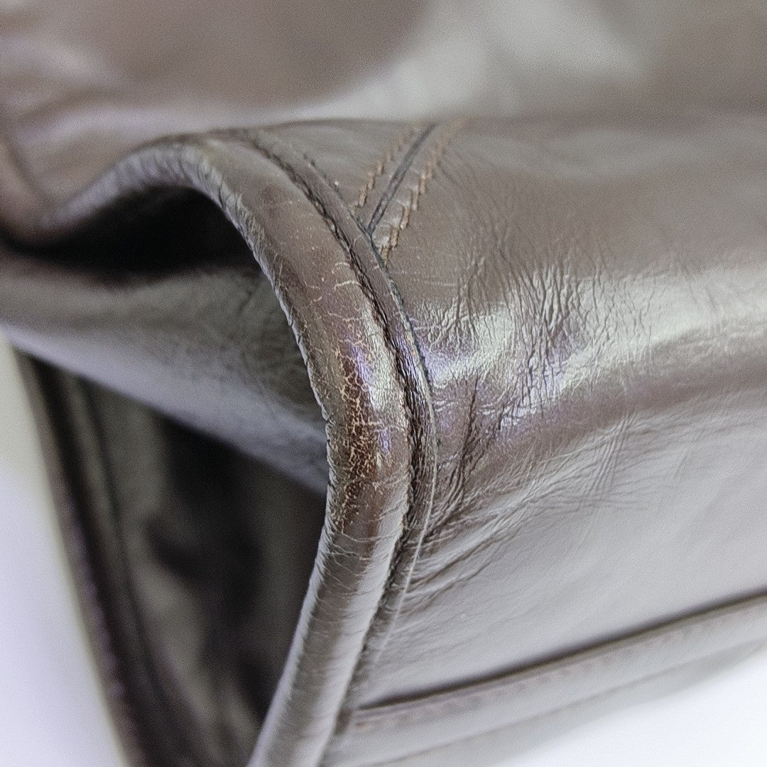 Bonnie Large Calfskin Brown