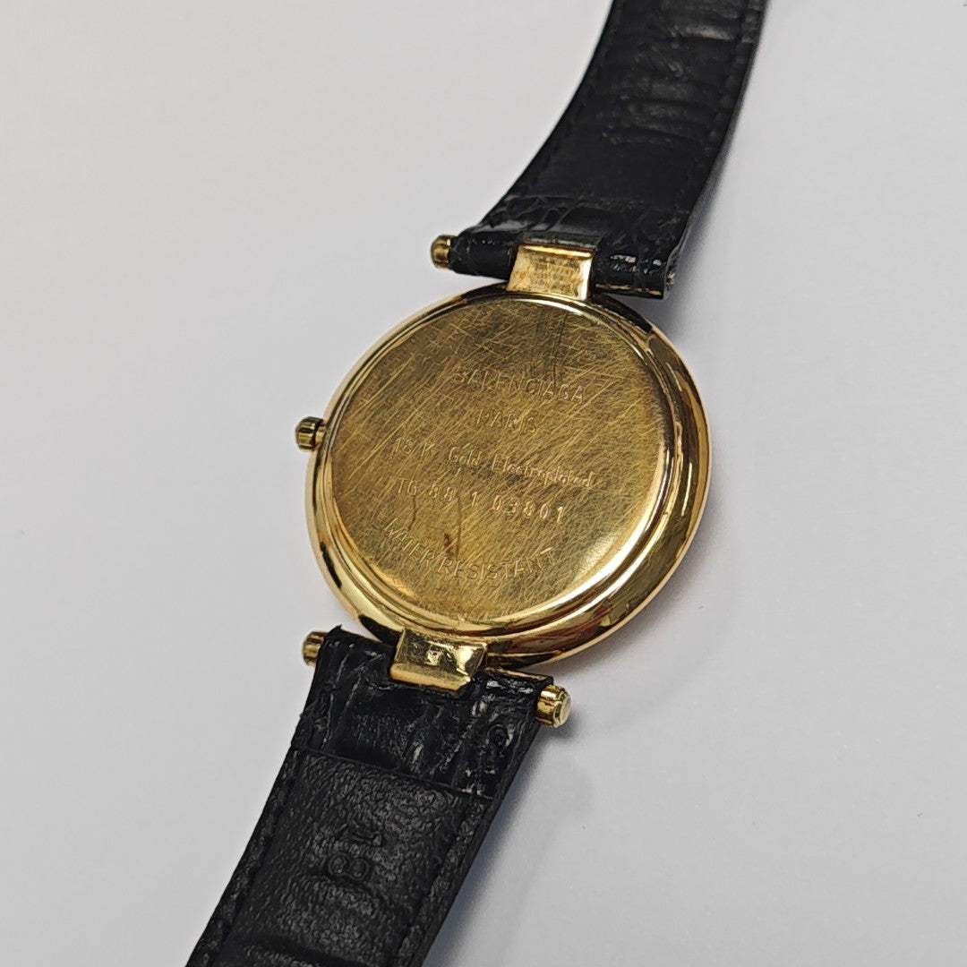 33mm Gold Quartz Watch