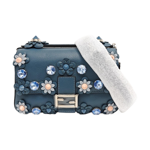 Calfskin Shoulder Bag Multicolor