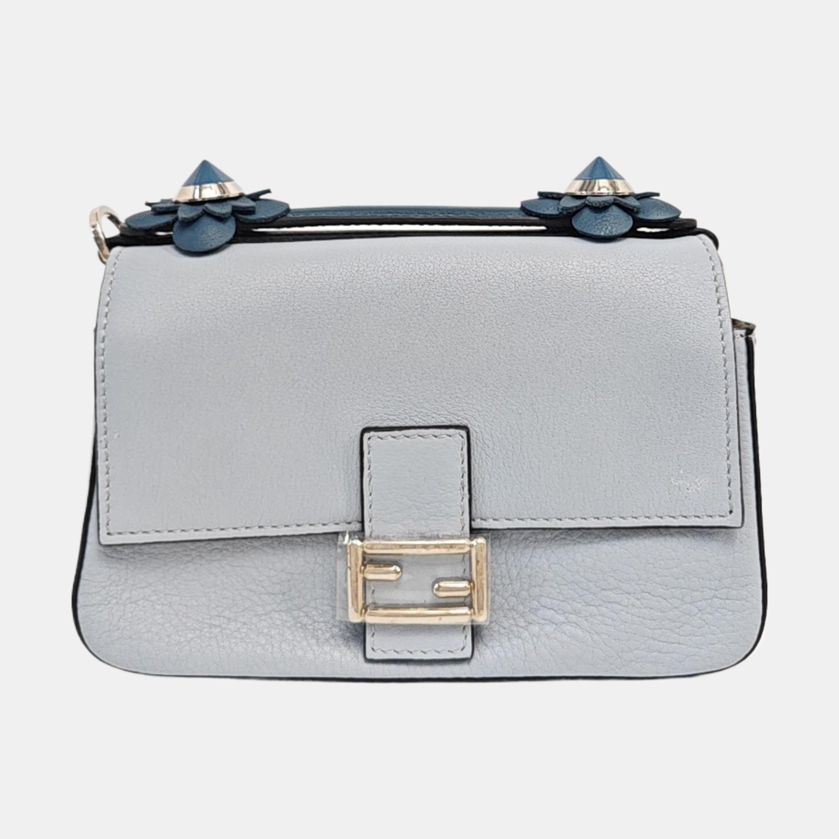 Calfskin Shoulder Bag Multicolor