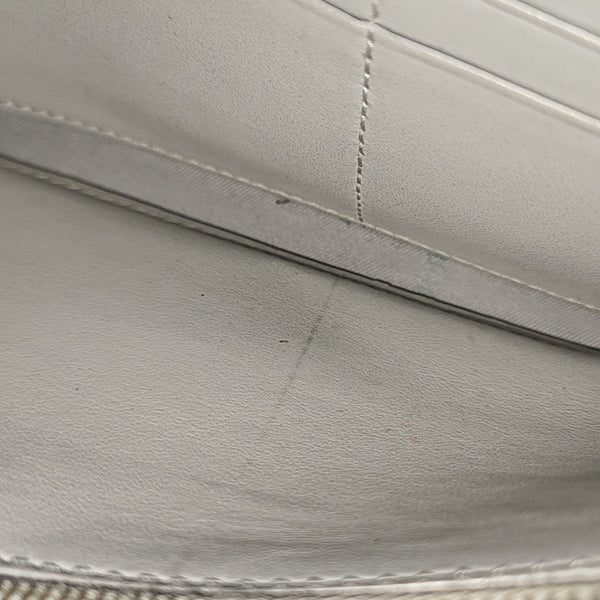 Calfskin Shoulder Bag Gray