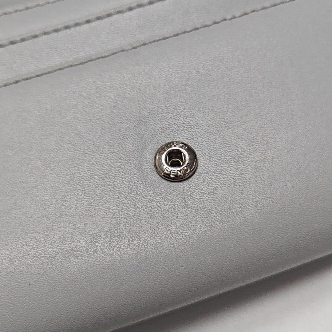 Calfskin Shoulder Bag Gray