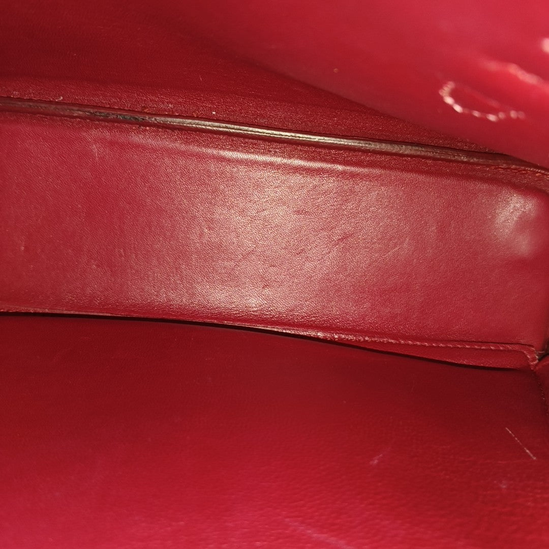 Denim Small Saffiano Calfskin Black