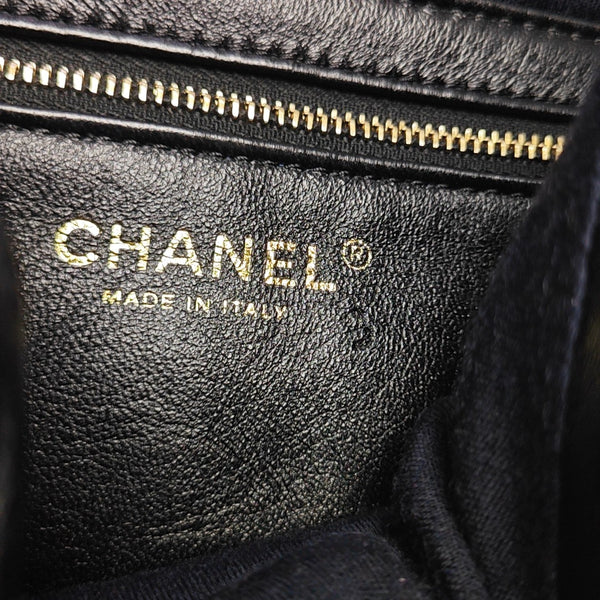 Vintage Puffy Lambskin Black