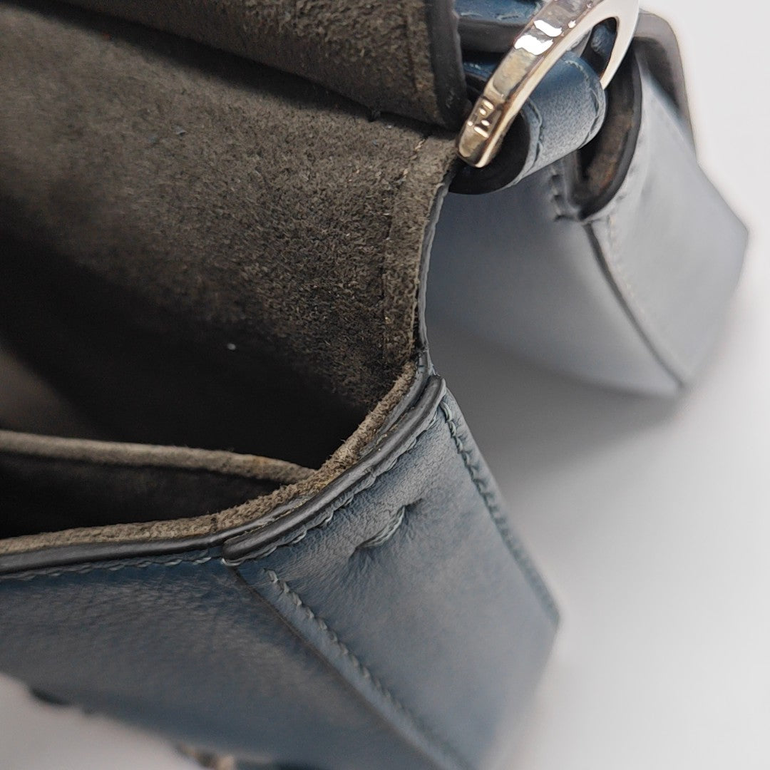 Calfskin Shoulder Bag Multicolor