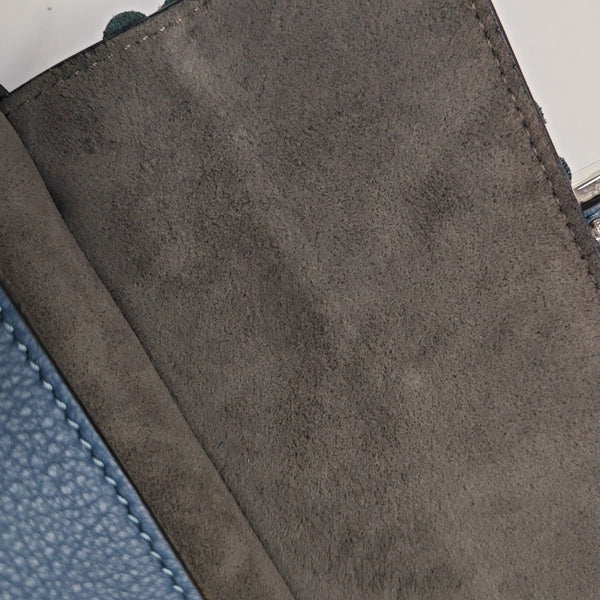 Calfskin Shoulder Bag Multicolor