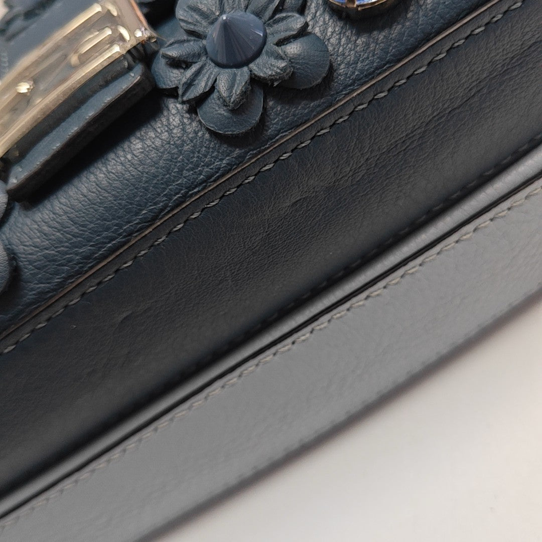 Calfskin Shoulder Bag Multicolor