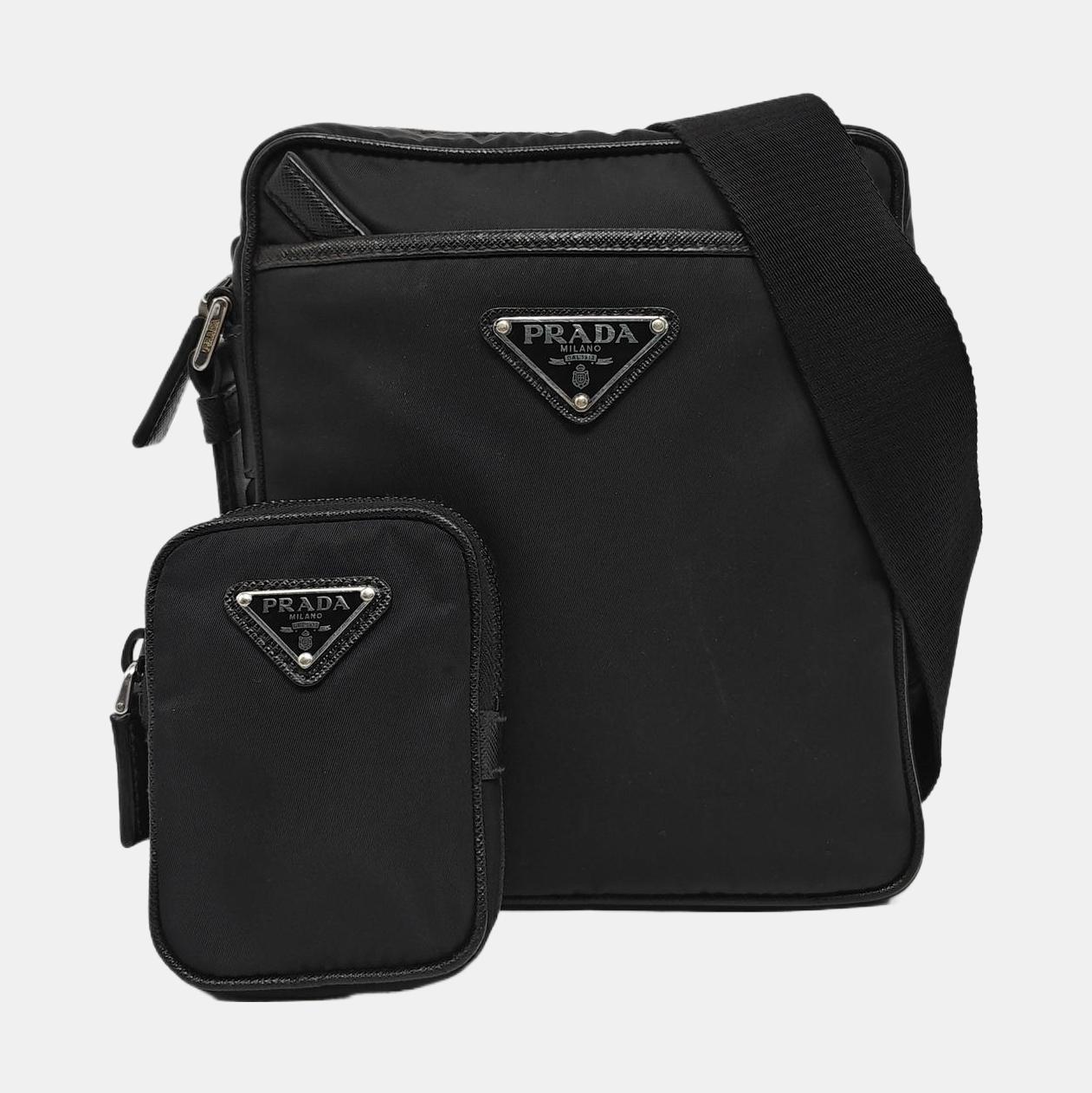 Nylon Calfskin Black