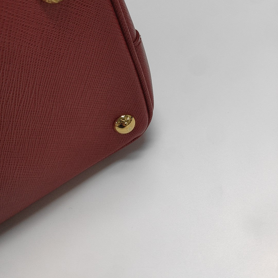 Galleria Medium Calfskin Red