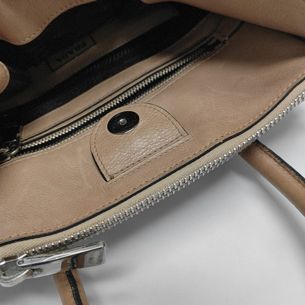 Galleria Small Calfskin Brown
