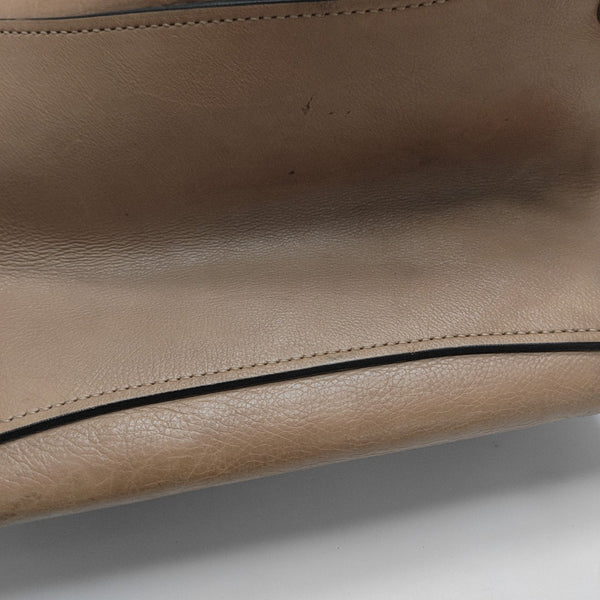 Galleria Small Calfskin Brown
