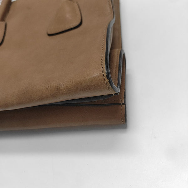 Galleria Small Calfskin Brown