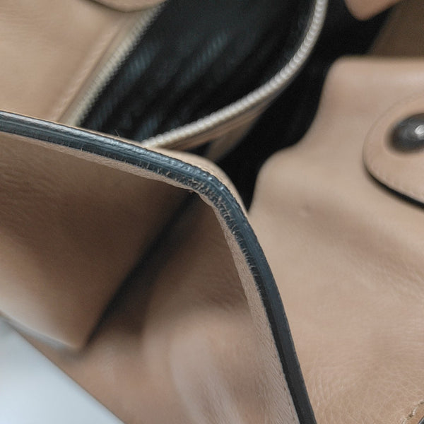 Galleria Small Calfskin Brown