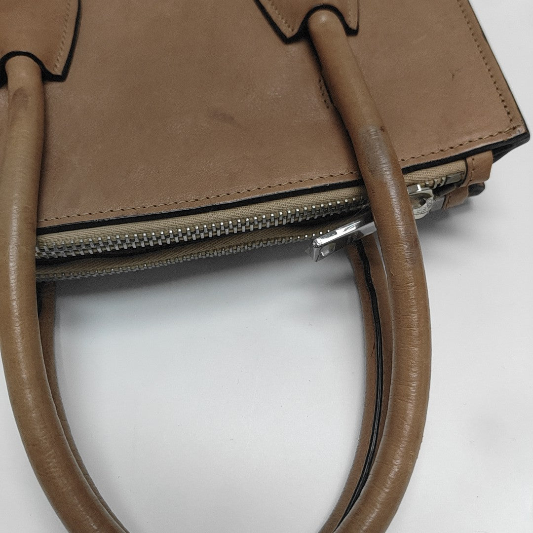 Galleria Small Calfskin Brown