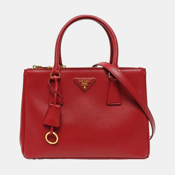 Galleria Medium Calfskin Red