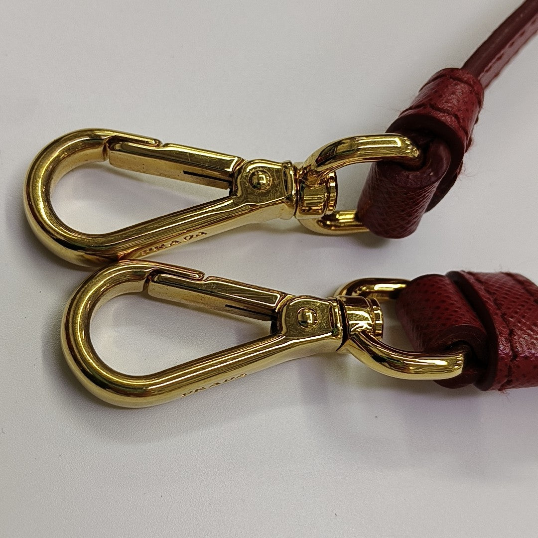 Galleria Medium Calfskin Red