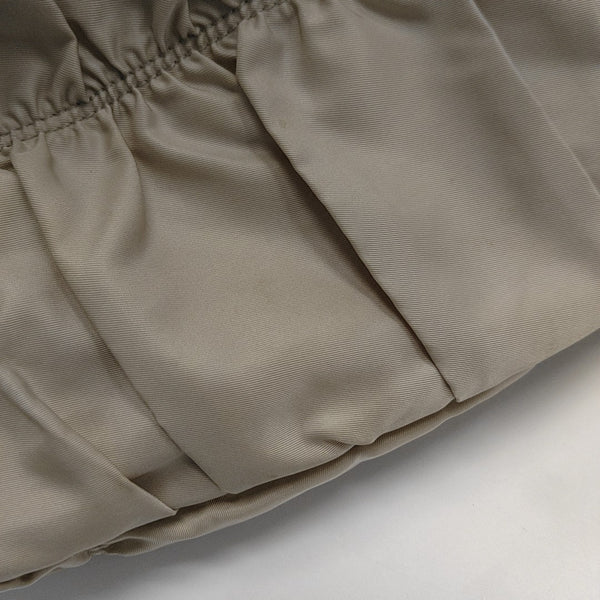 Gaufre Quilted Nylon Beige